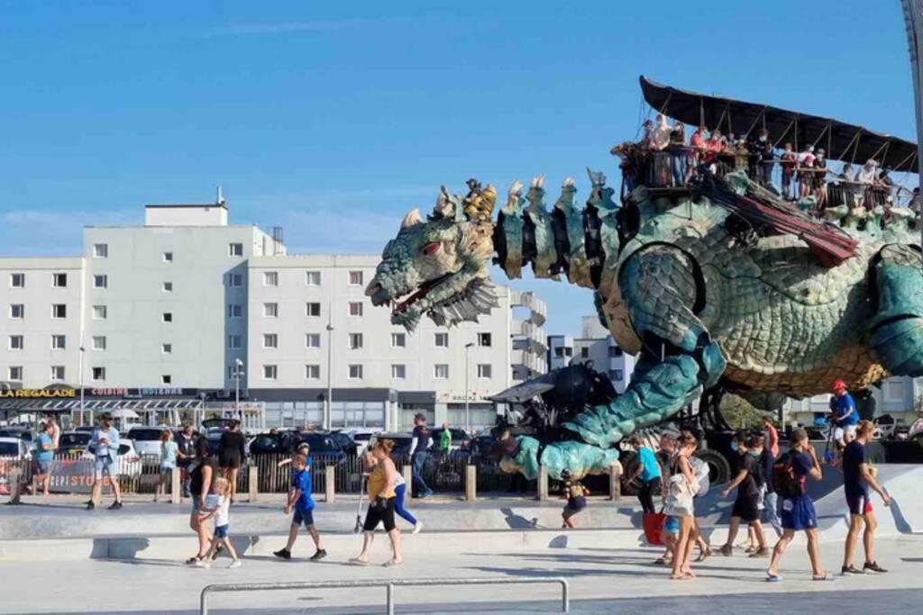 La Plage Superbe Studio Refait A Neuf Calais Luaran gambar